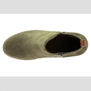 gabor green suede boots